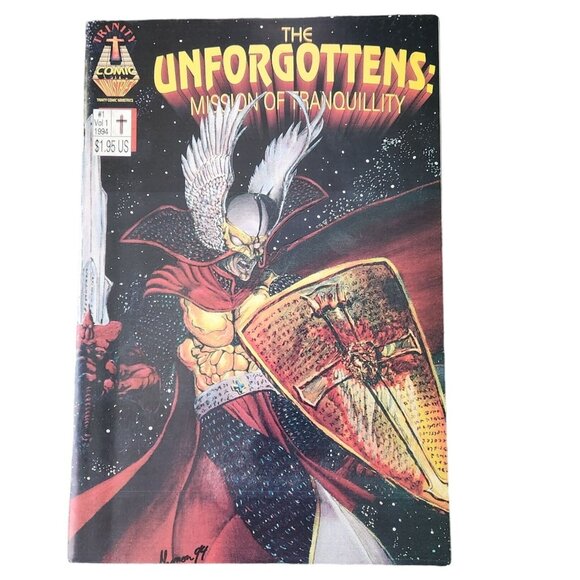Trinity The Unforgottens Mission Of Tranquility #1 1994 Comic Book Collector - Picture 1 of 2